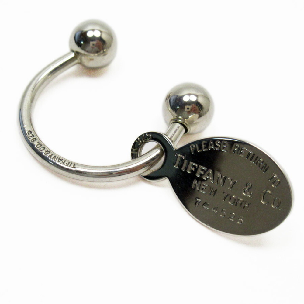 Tiffany Return to Tiffany Key Ring Silver